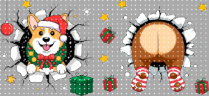 16oz Christmas-S  2981